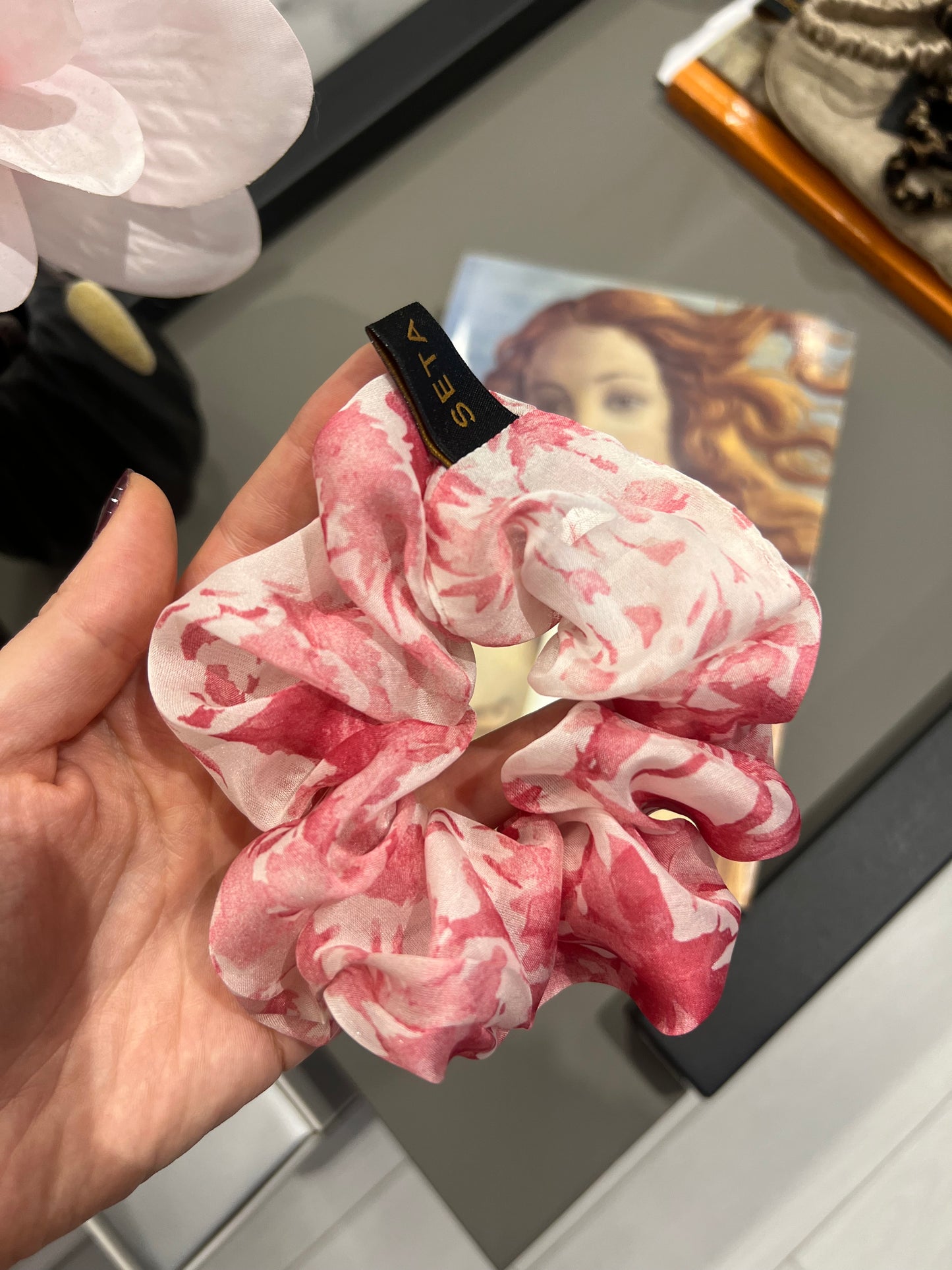 Rose Petal Dream Scrunchie