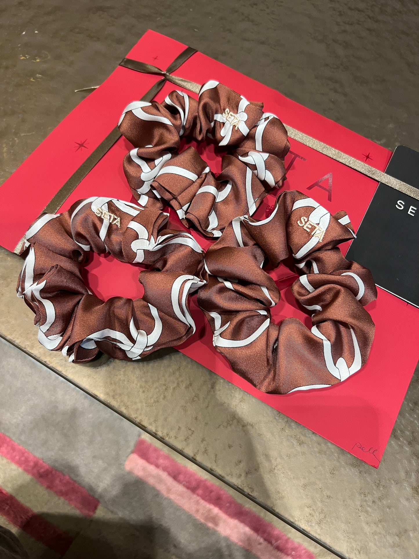 Macadamia Silk Scrunchie