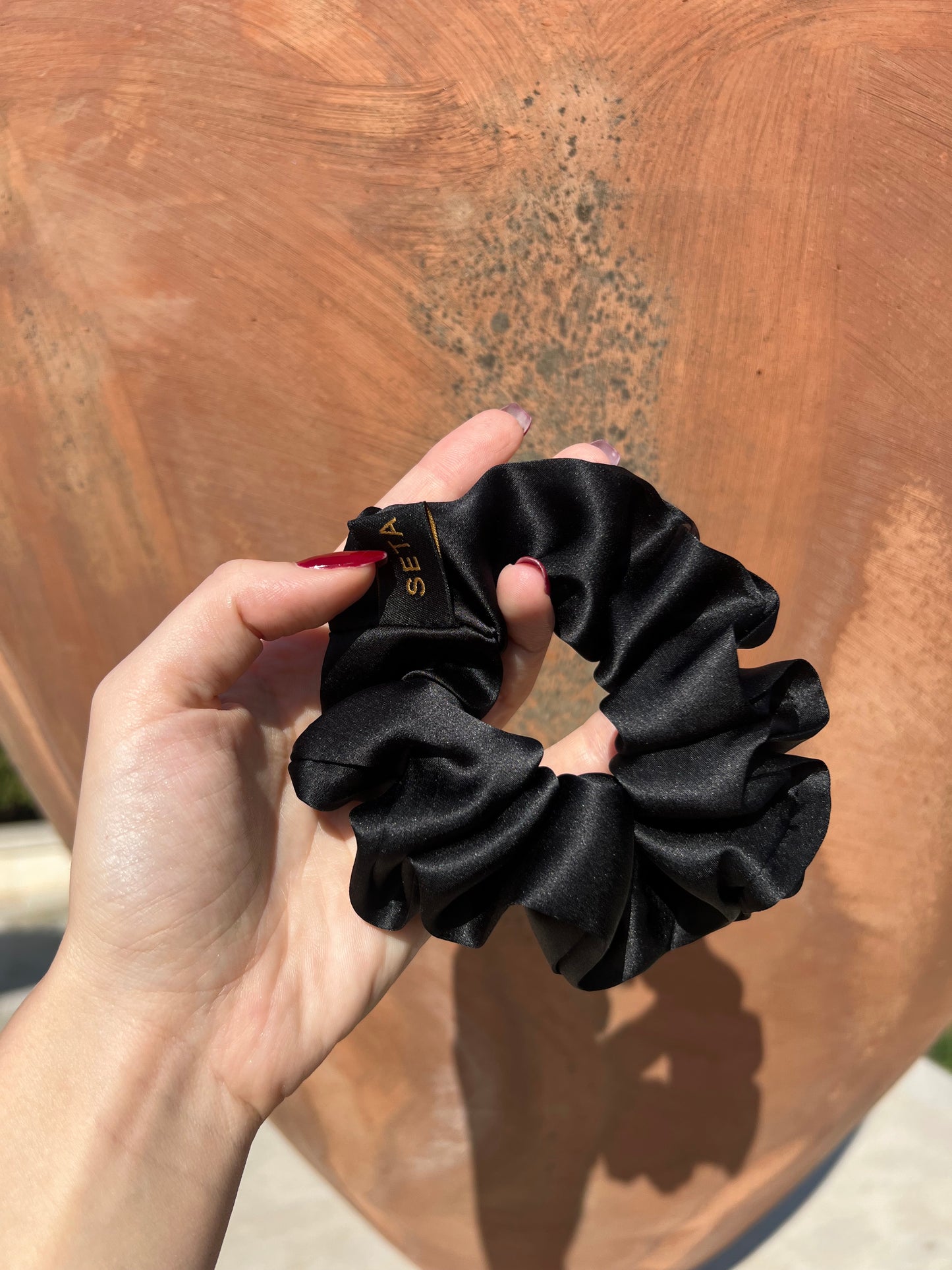 Classic Black Scrunchie