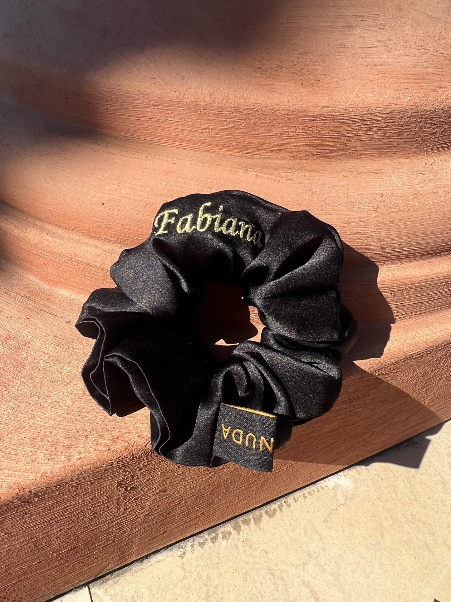 Classic Black Scrunchie