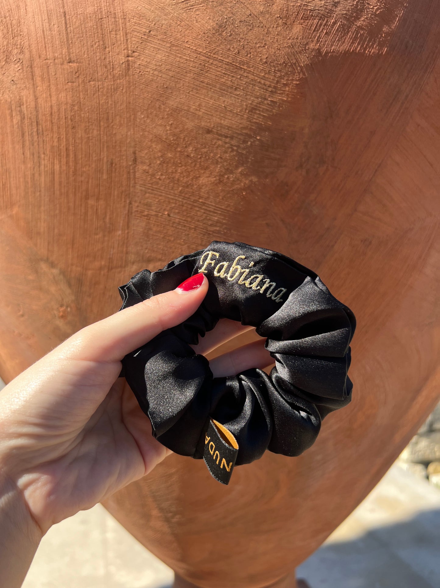 Classic Black Scrunchie