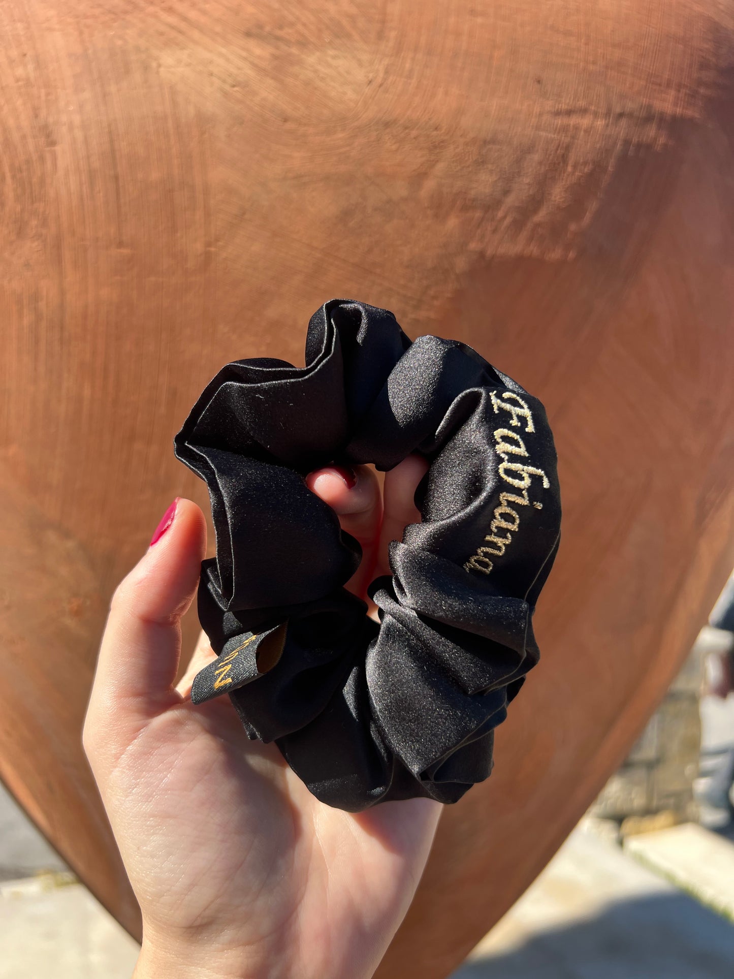 Classic Black Scrunchie