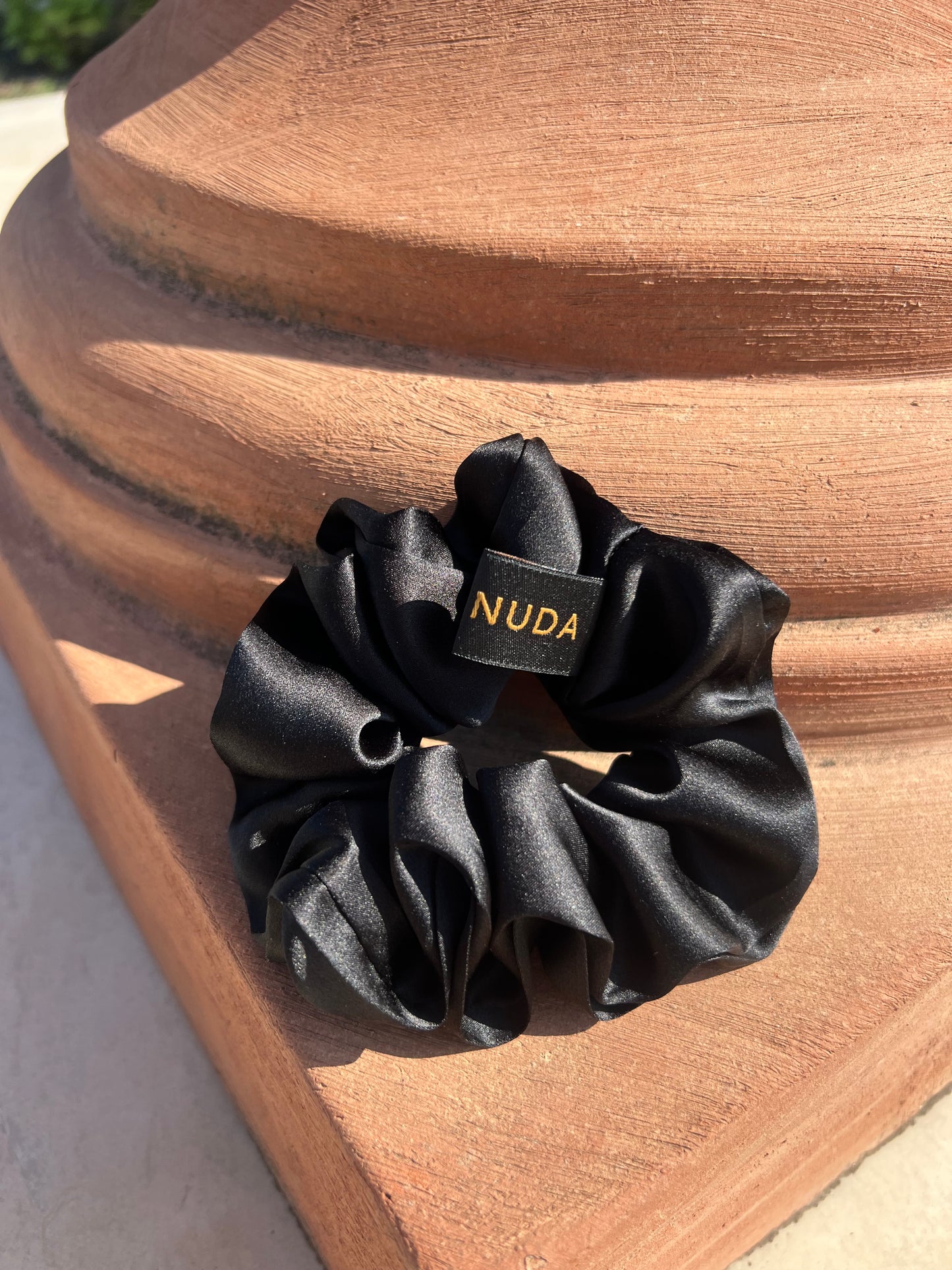 Classic Black Scrunchie
