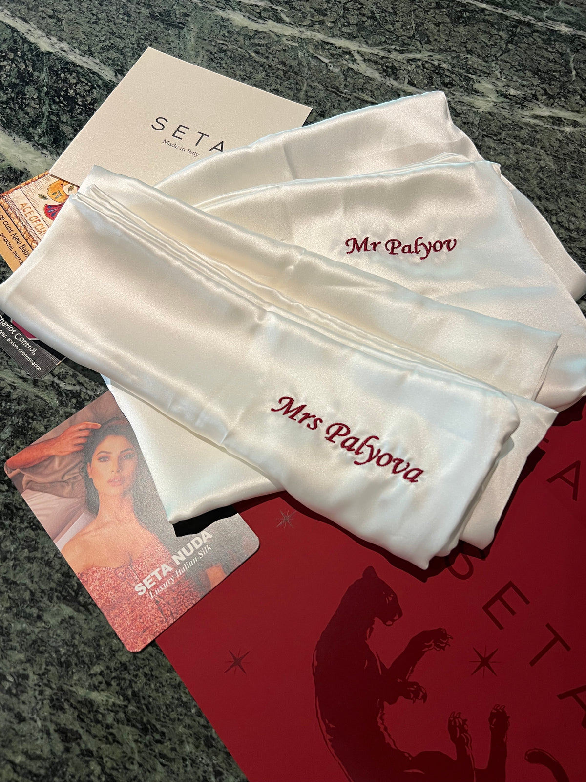 Bridal – 2 Pack Silk Pillowcases
