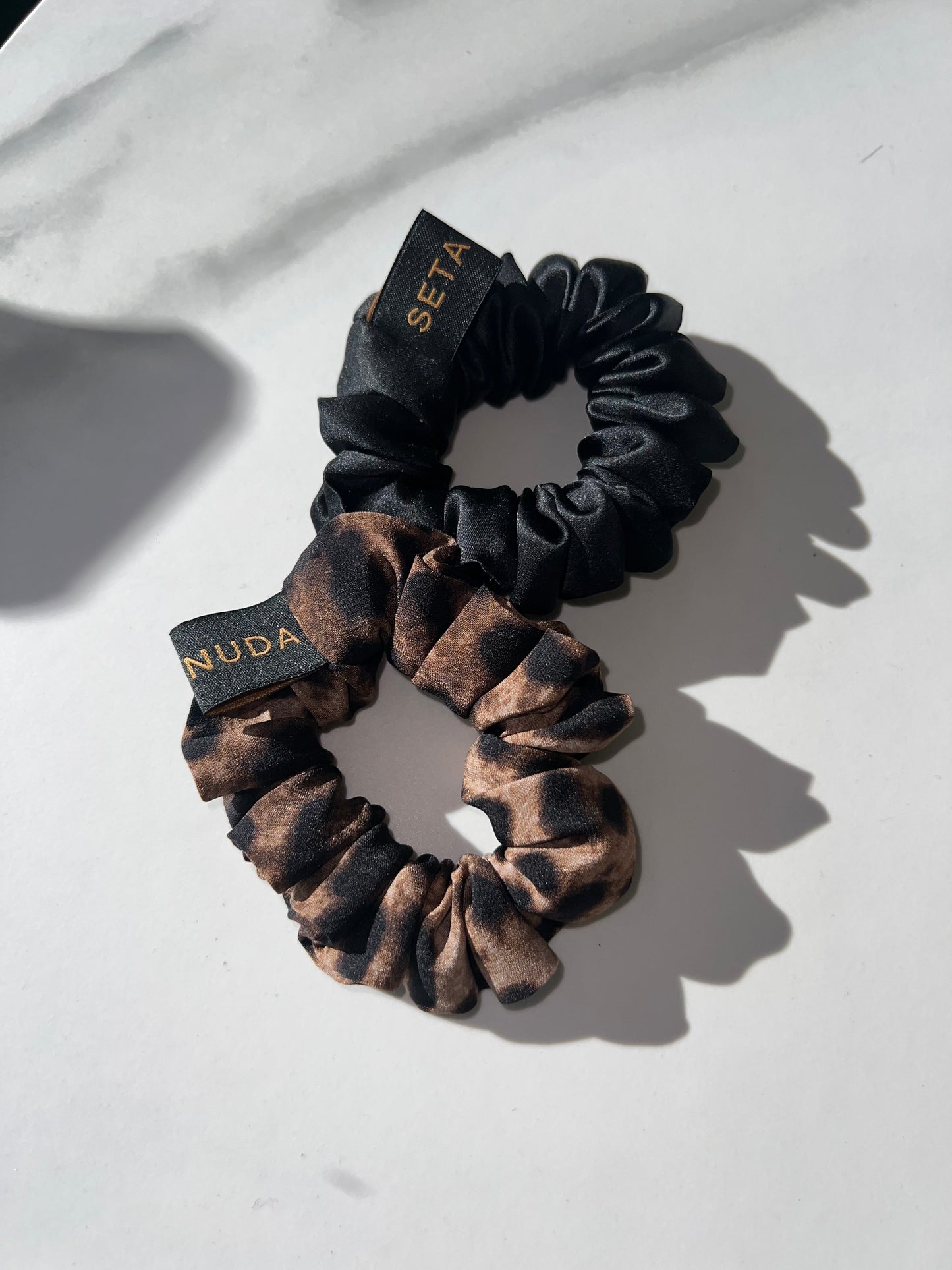 XS Silk Duo Nero Leopardo