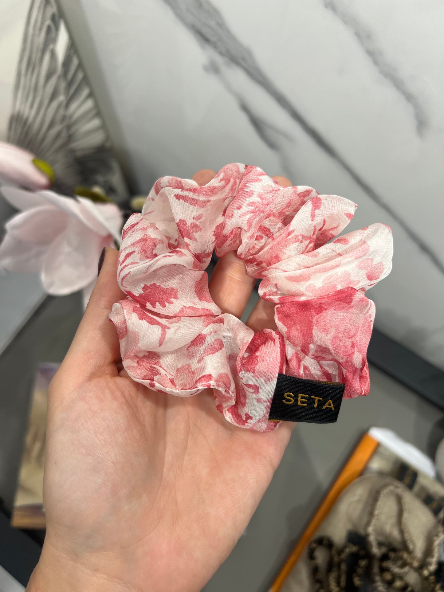 Rose Petal Dream Scrunchie