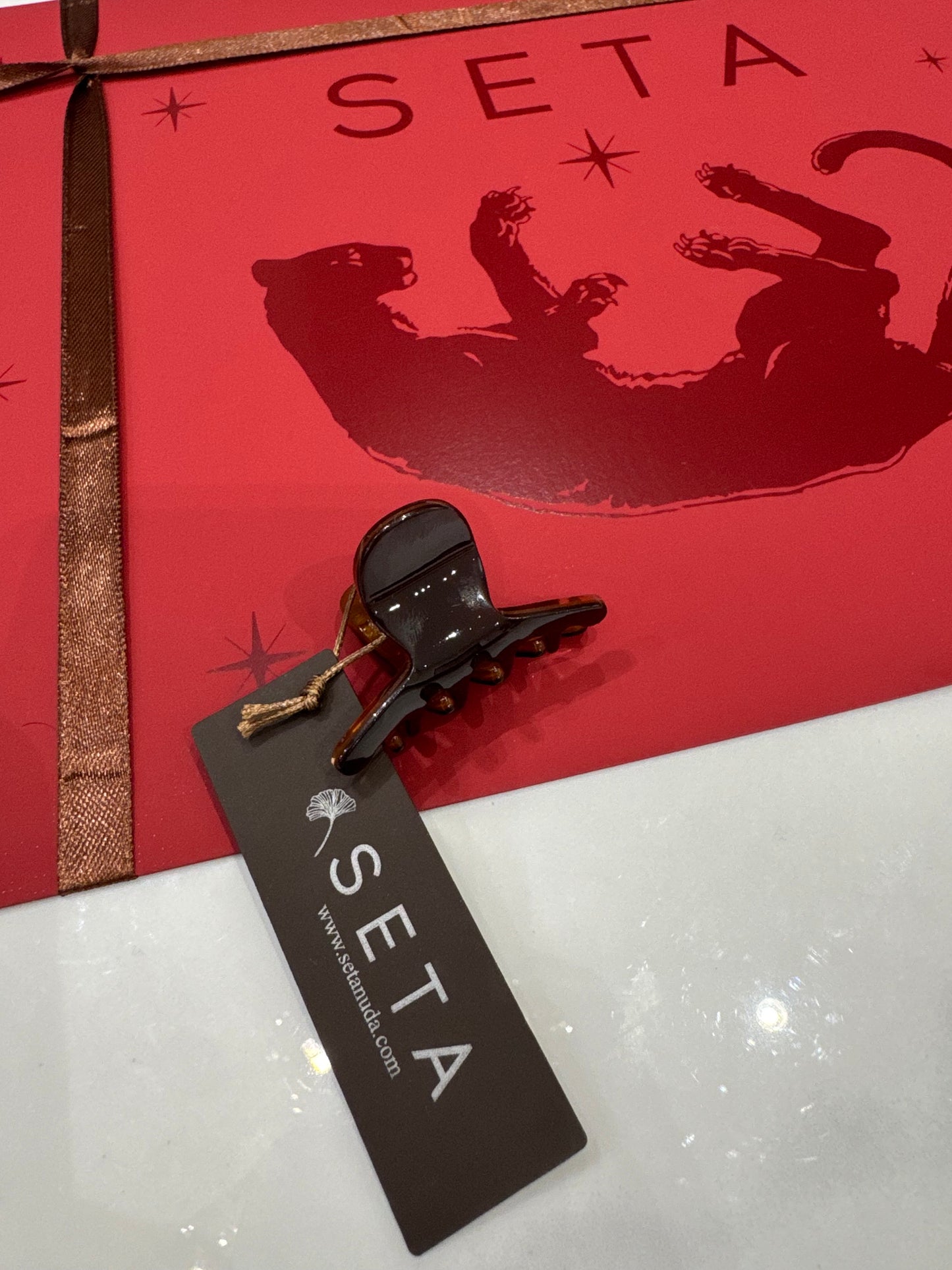 Baby Brown Mini Hairclip