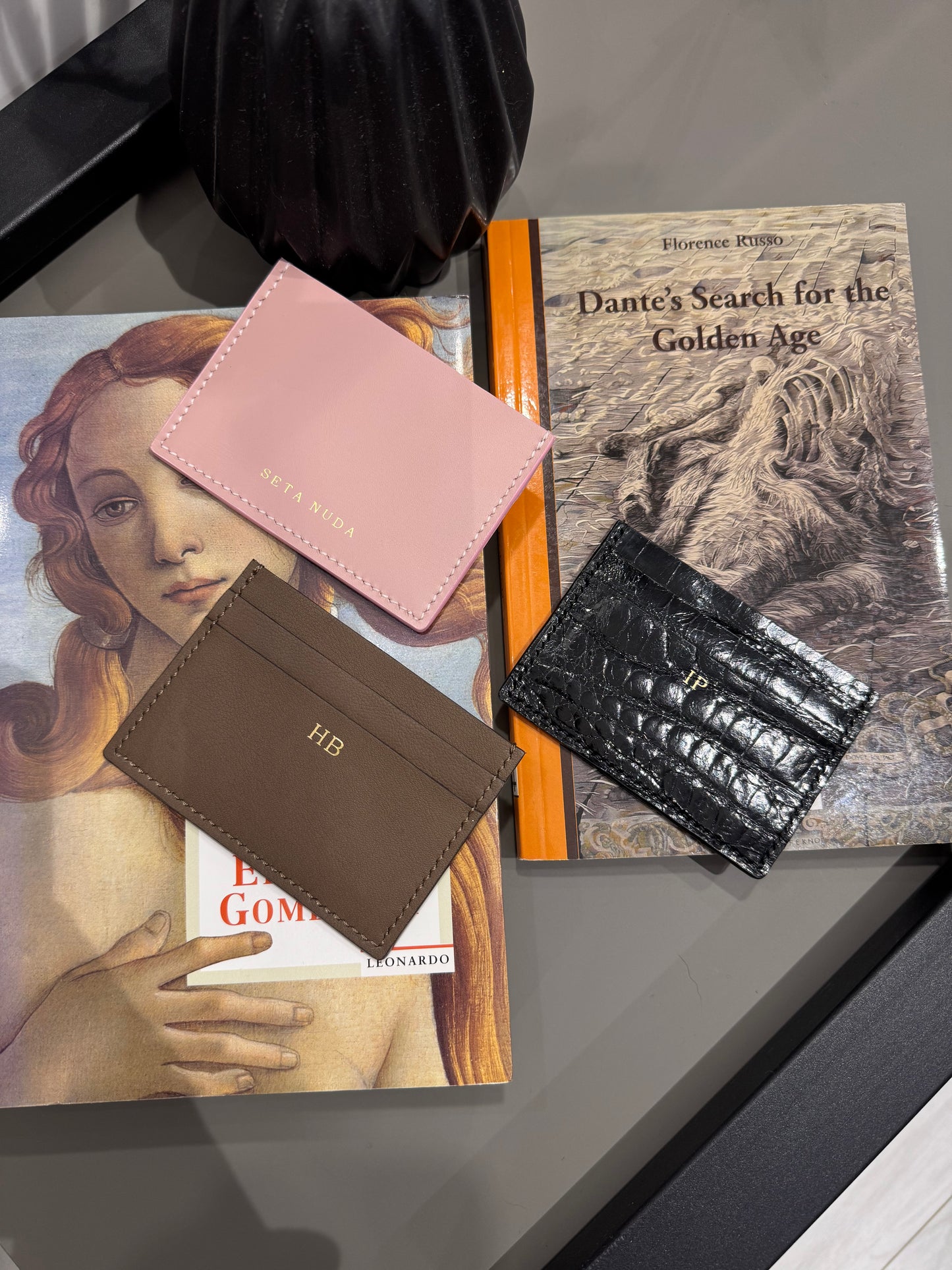 Choco Brown Leather Card holder