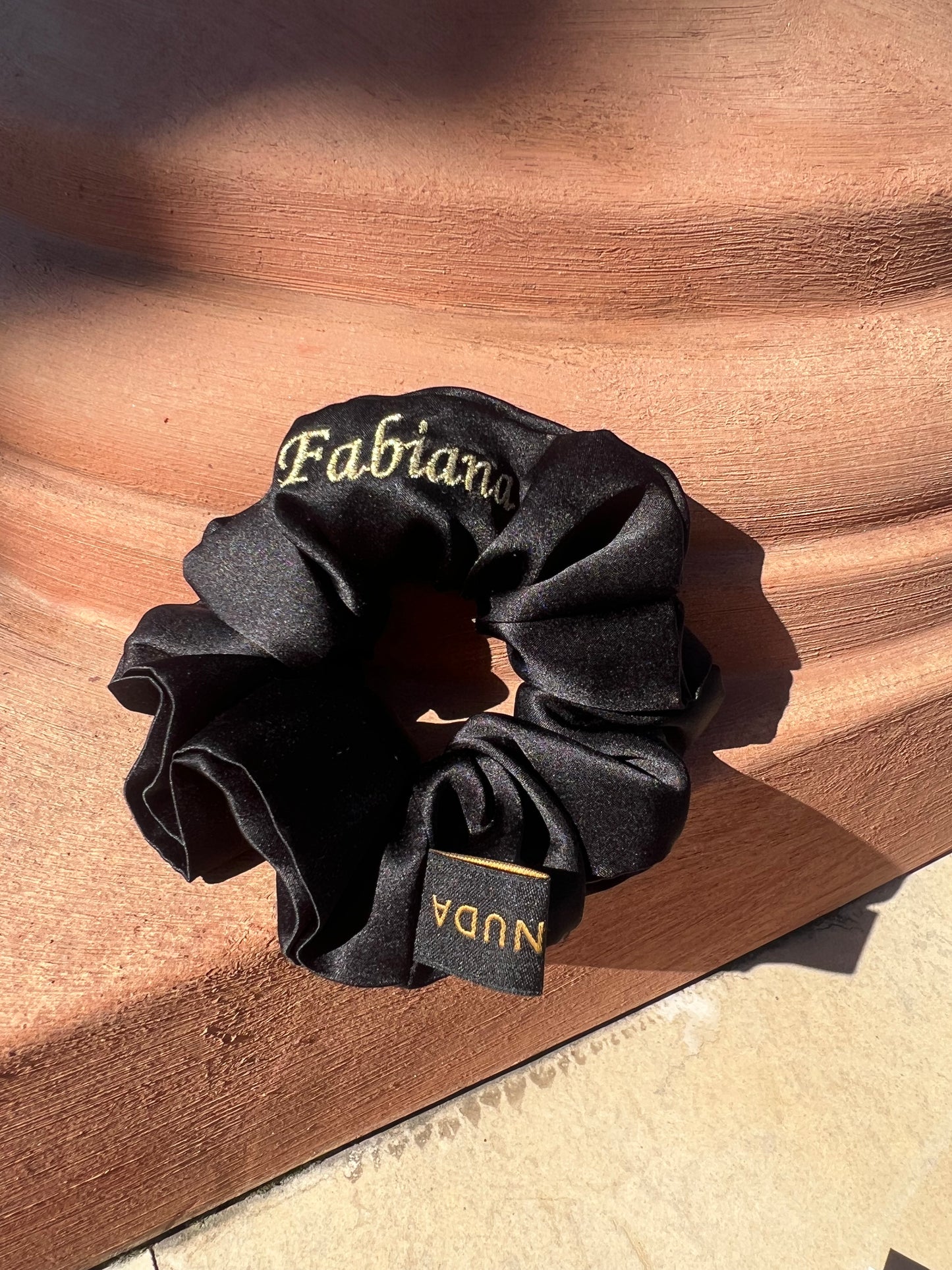 Classic Black Scrunchie