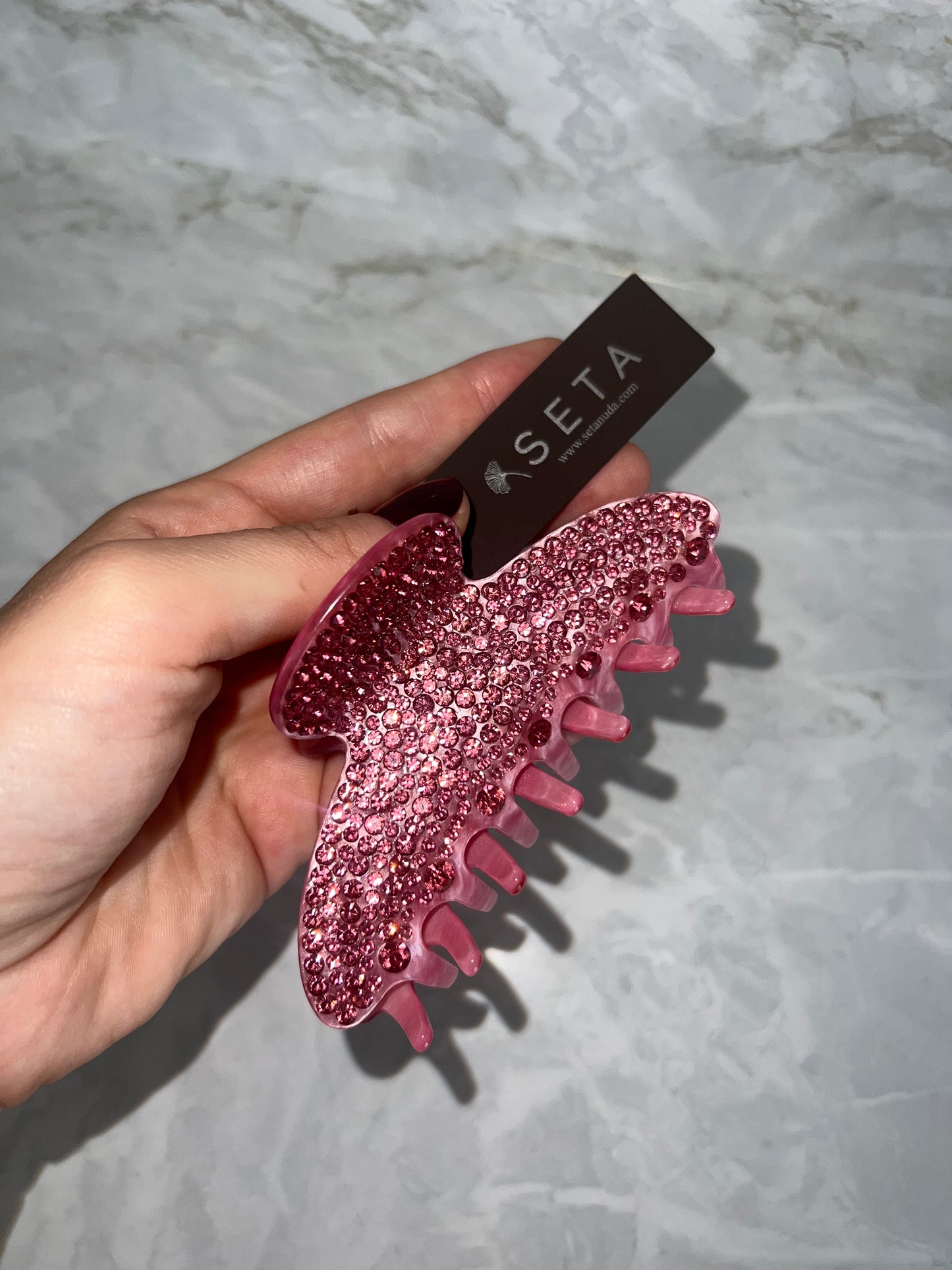 Fermaglio per capelli Pink Diamond Obsession