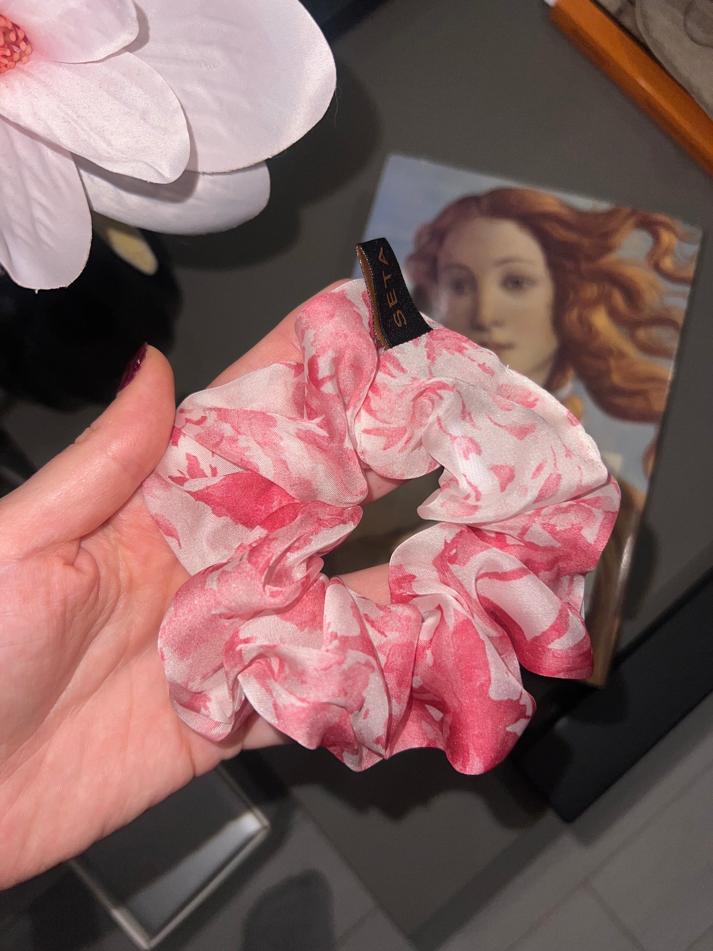 Rose Petal Dream Scrunchie