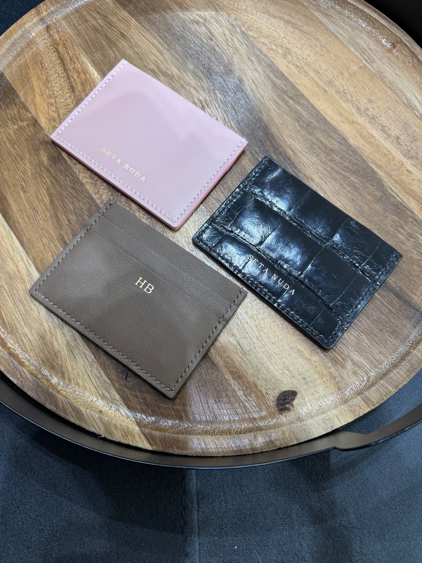 Choco Brown Leather Card holder