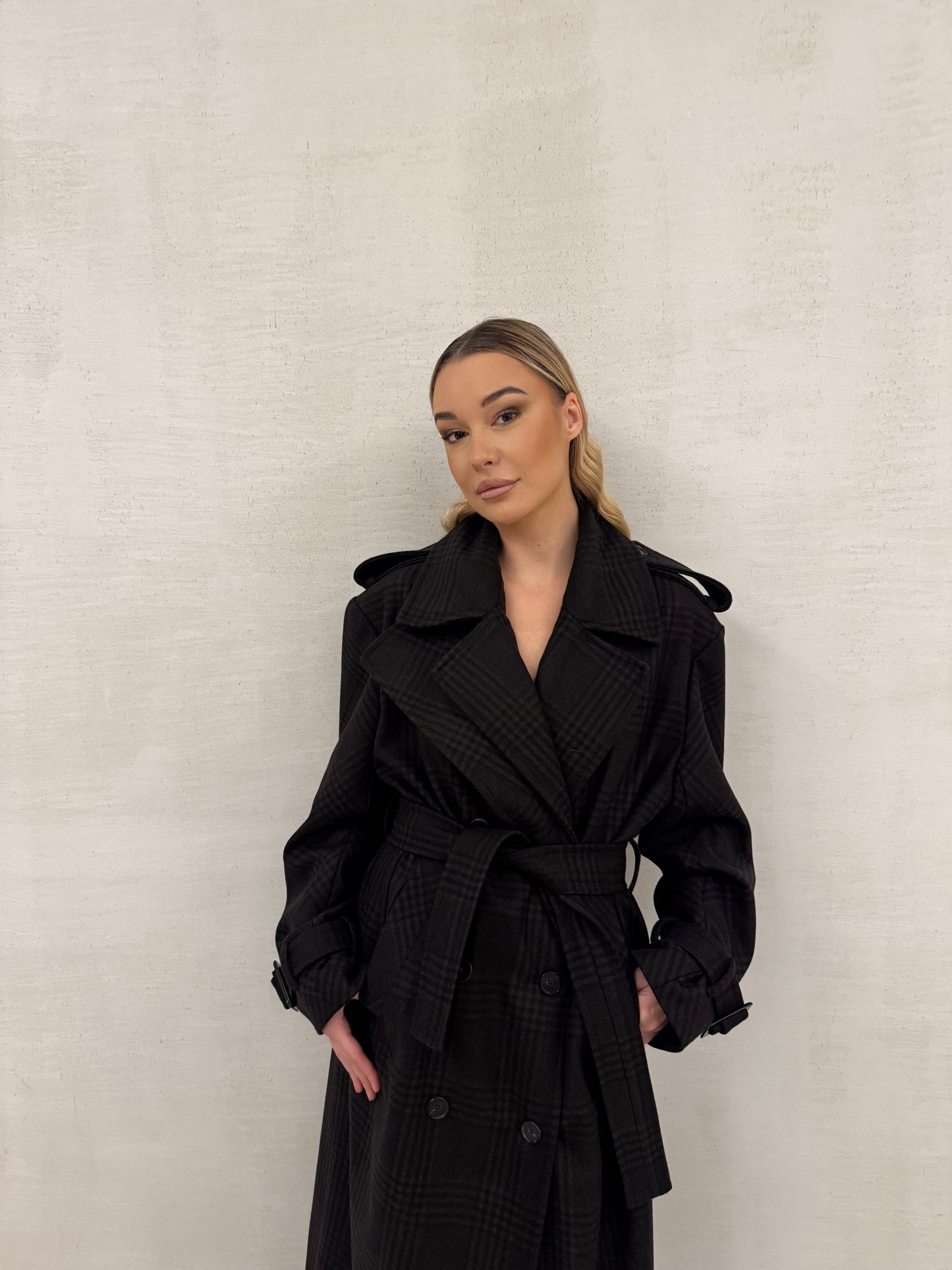 Dark Brown Paris Wool Coat