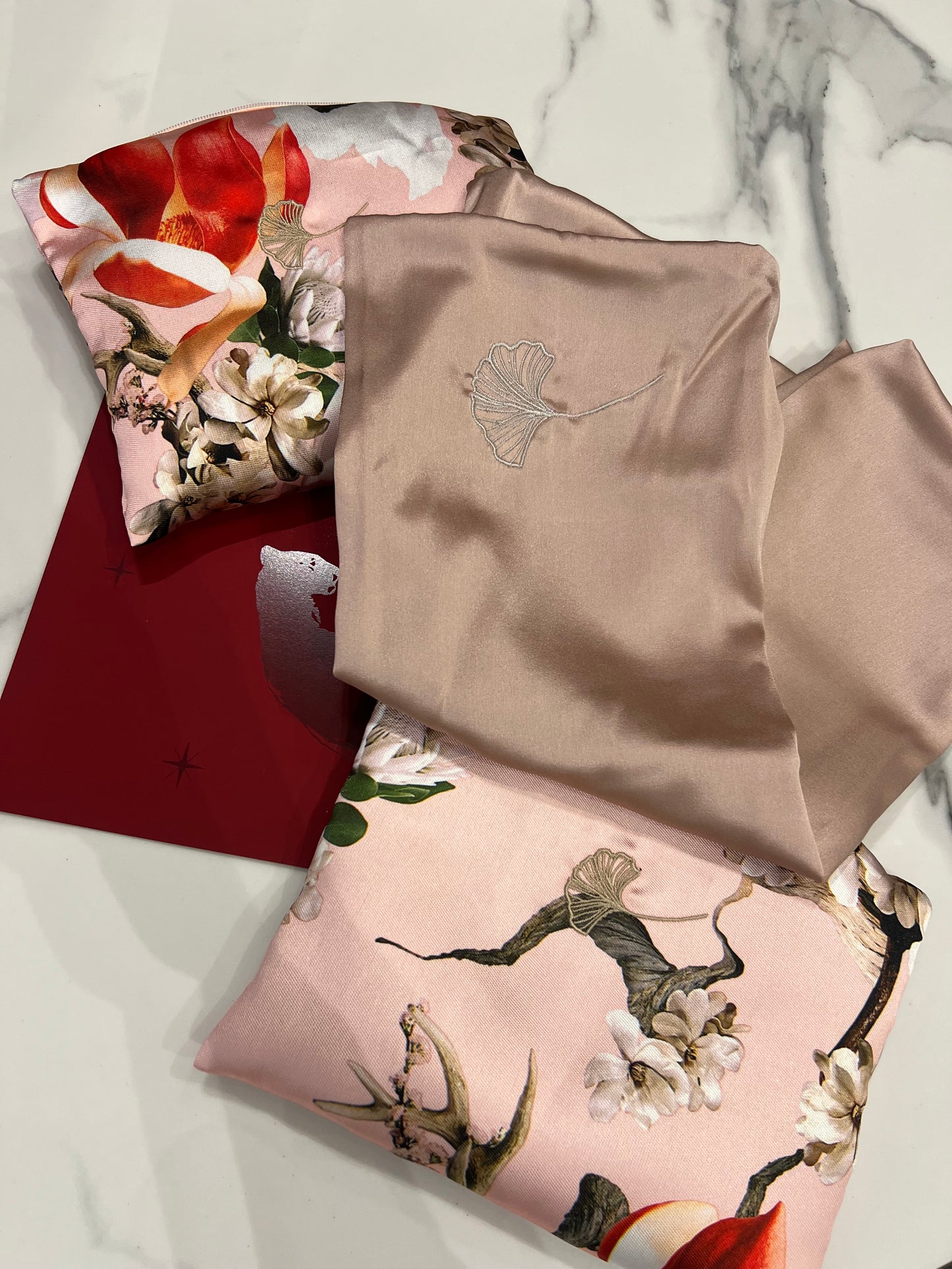 Калъфка за възглавница в цвят ‘Rose Gold’ пепел от рози