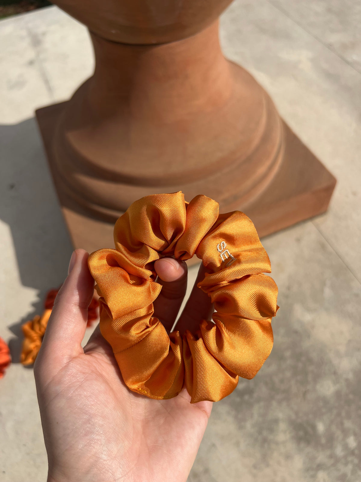 Tramonto Silk Scrunchie