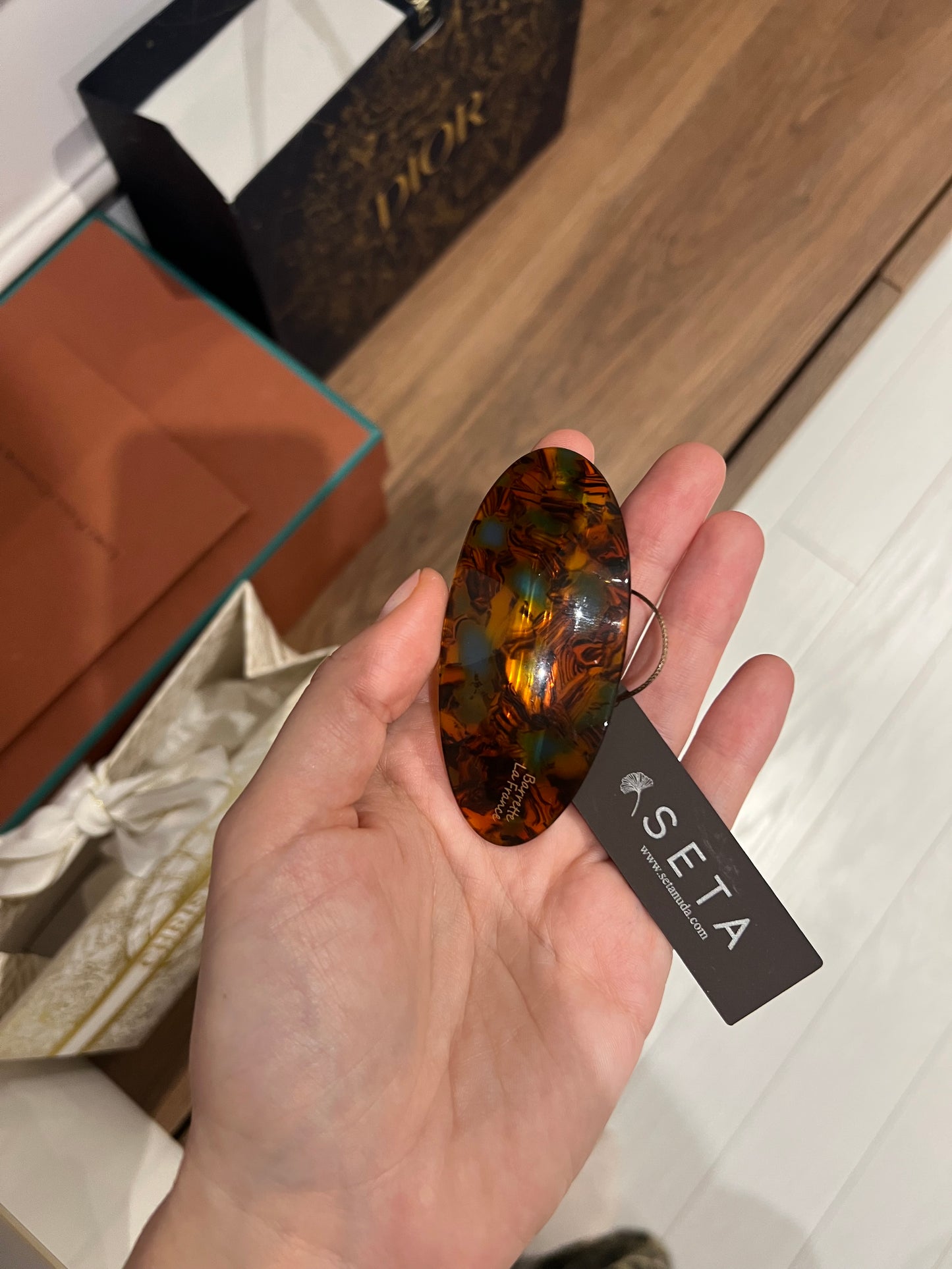 Vivid Feather Hairclip