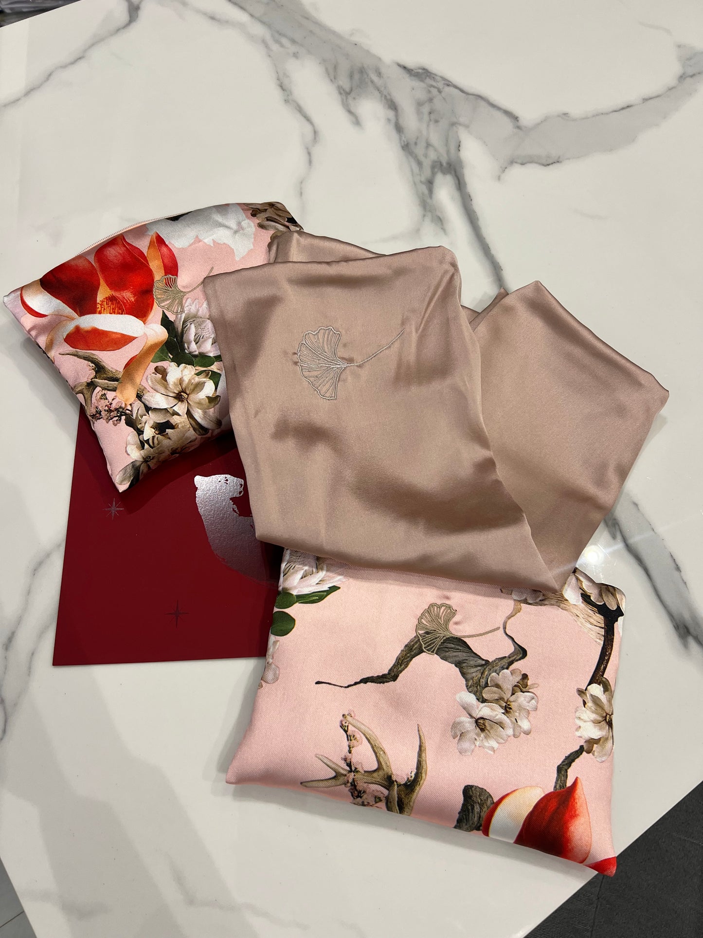 Калъфка за възглавница в цвят ‘Rose Gold’ пепел от рози