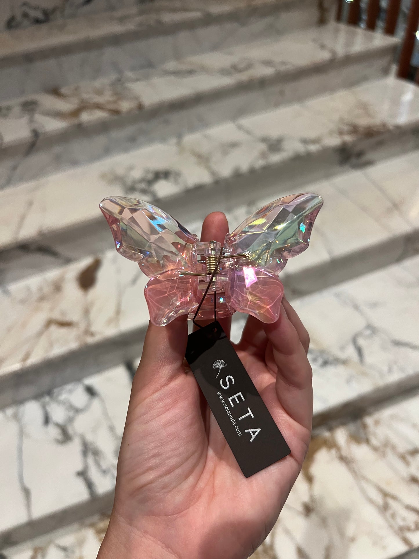 Butterfly Glow Hairclip