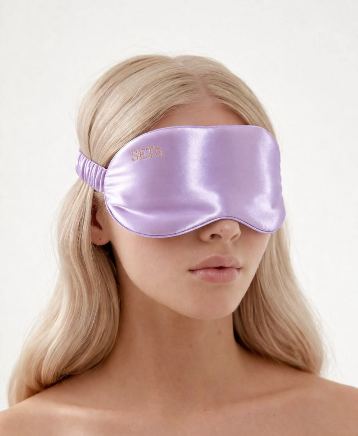 Lilac Milk Silk Sleeping Mask