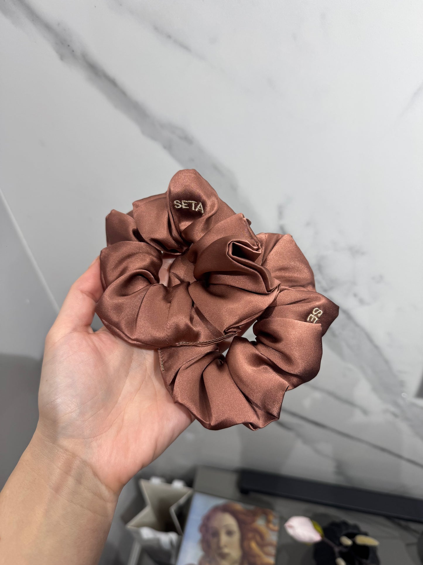 Poudre Silk Scrunchie