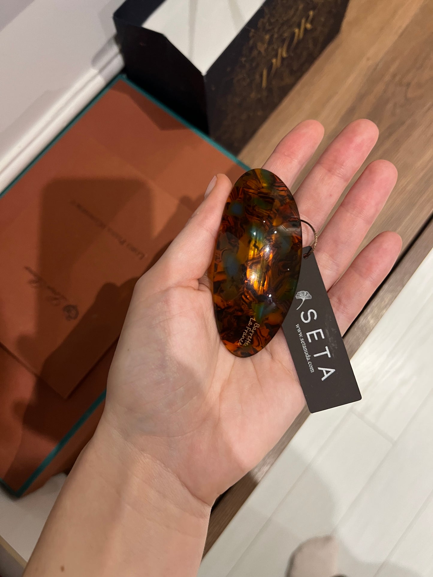 Vivid Feather Hairclip