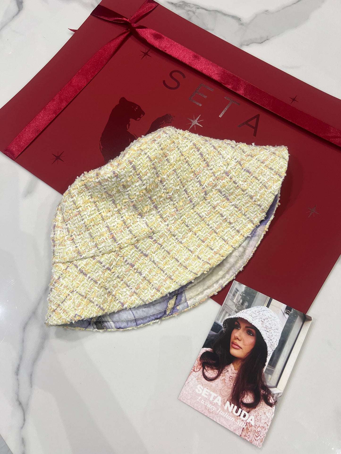 Cappello estivo in seta