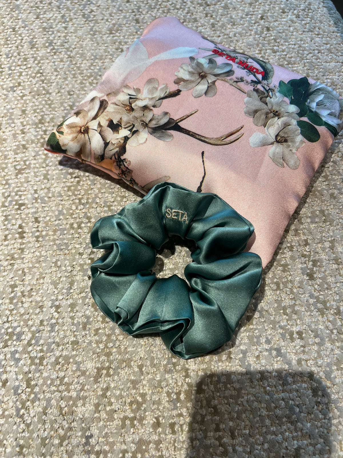 Tiffany Silk Scrunchie