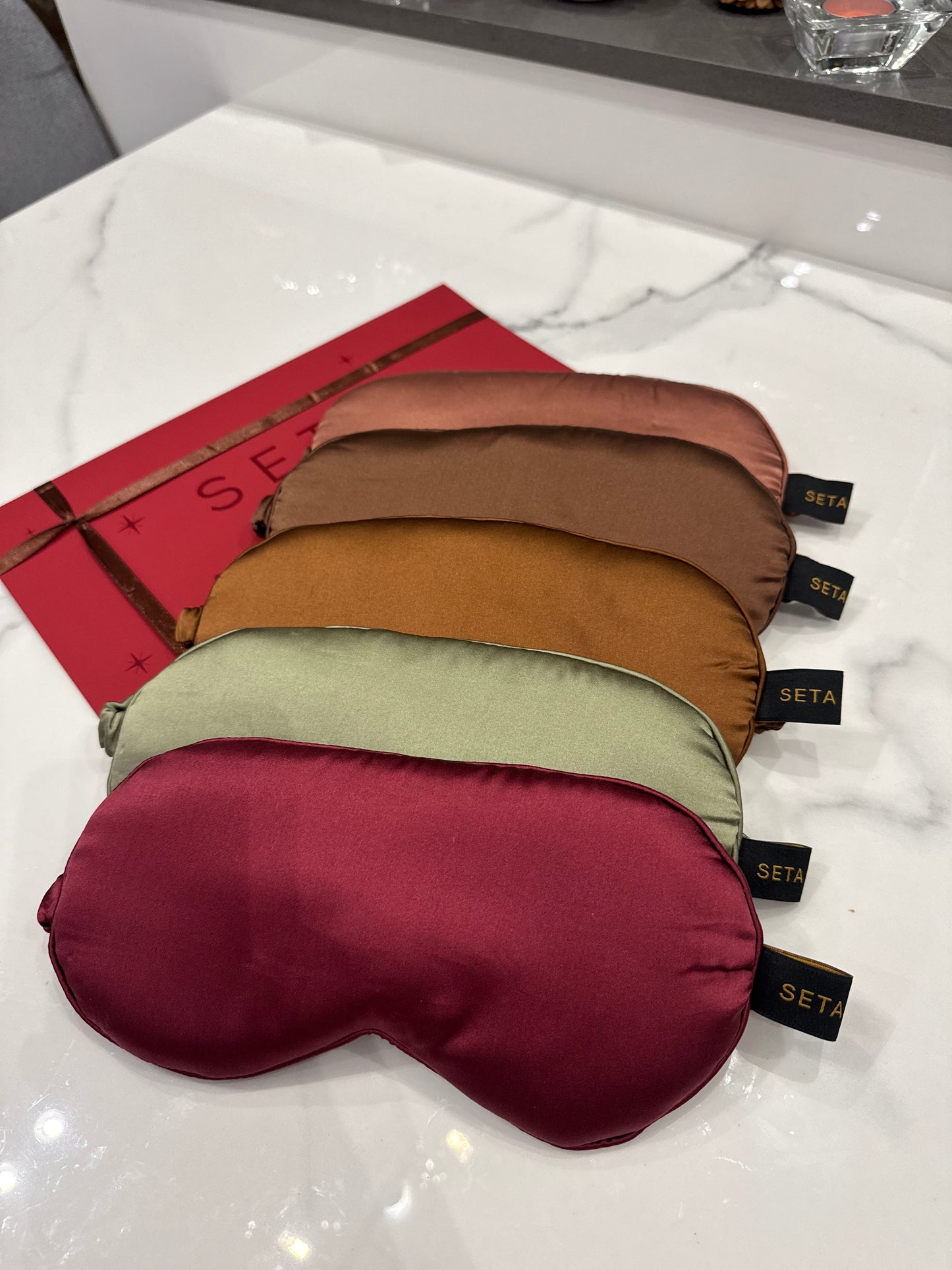 Bordeaux Silk Sleeping Mask