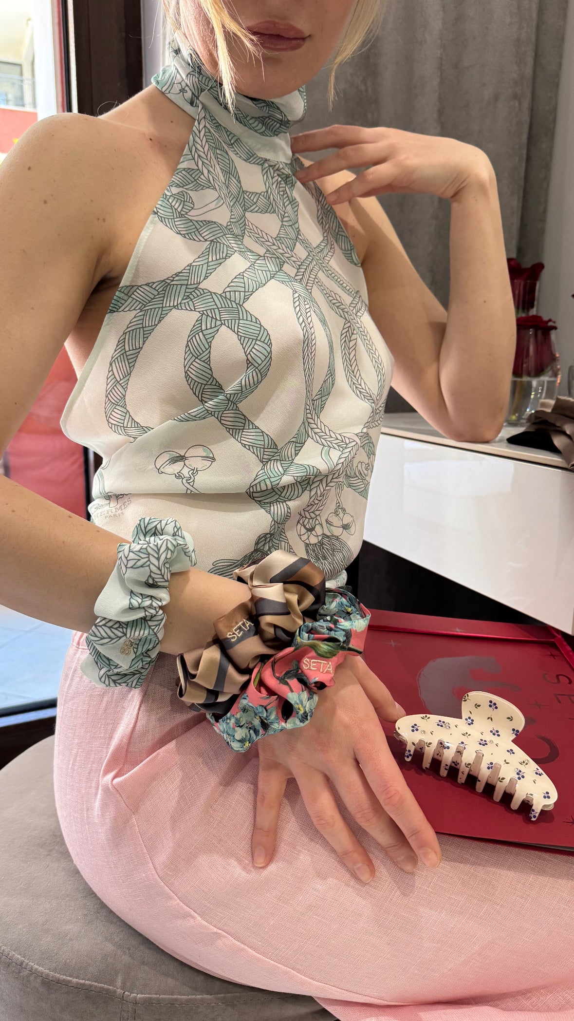 Tifany Silk top