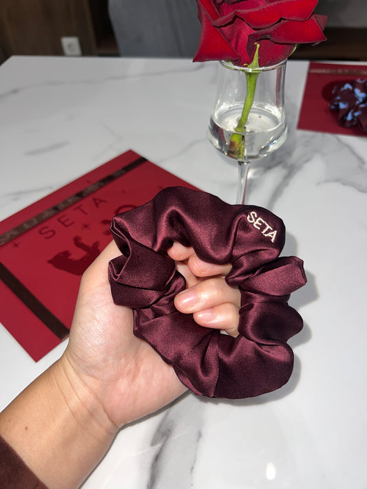 Vinaccia Silk Scrunchie