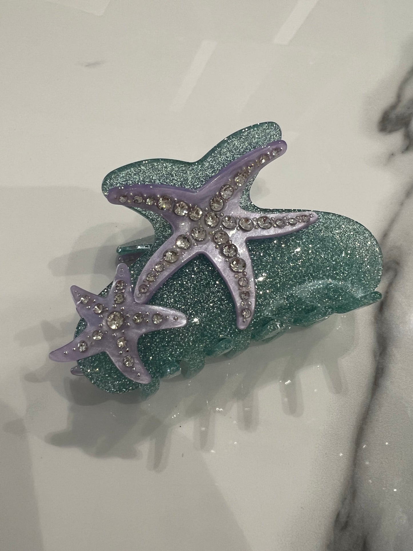 Fermaglio per capelli con stelle estive