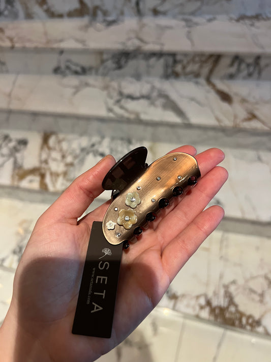 Metallic Bouquet Hairclip