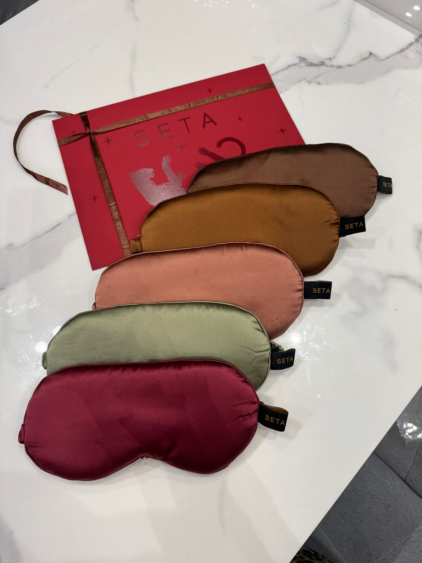 Bordeaux Silk Sleeping Mask