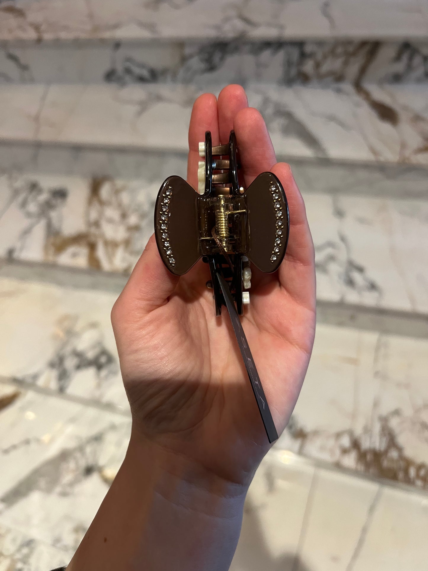 Metallic Bouquet Hairclip