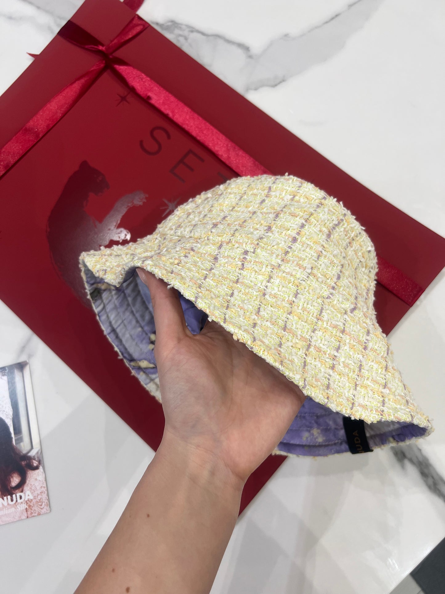 Cappello estivo in seta