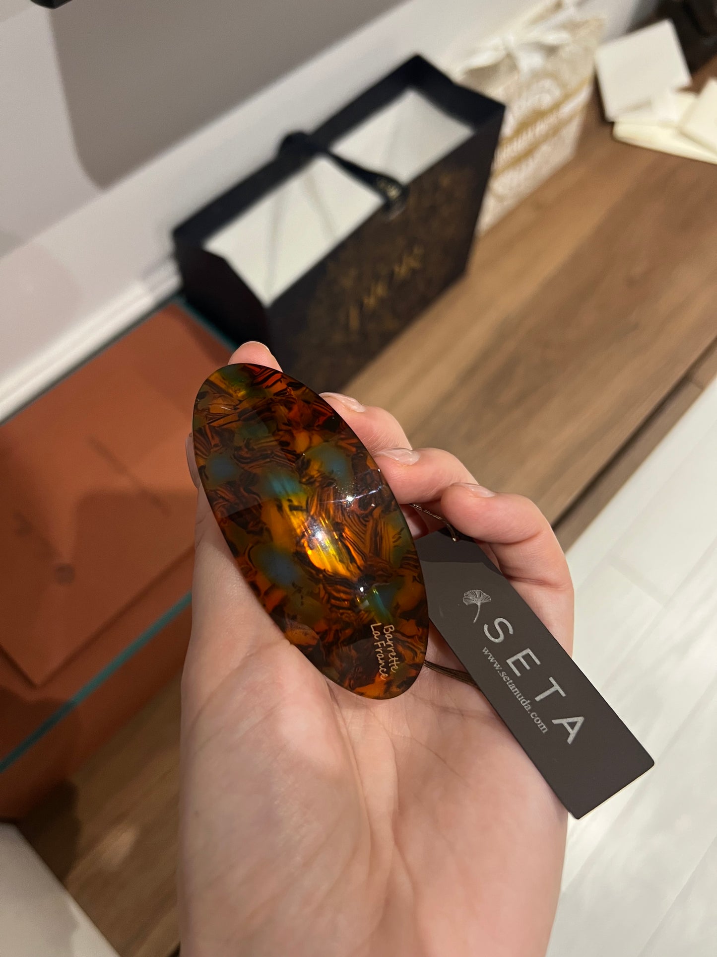 Vivid Feather Hairclip