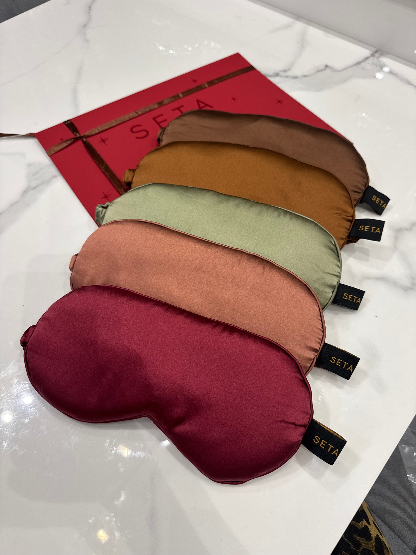 Bordeaux Silk Sleeping Mask