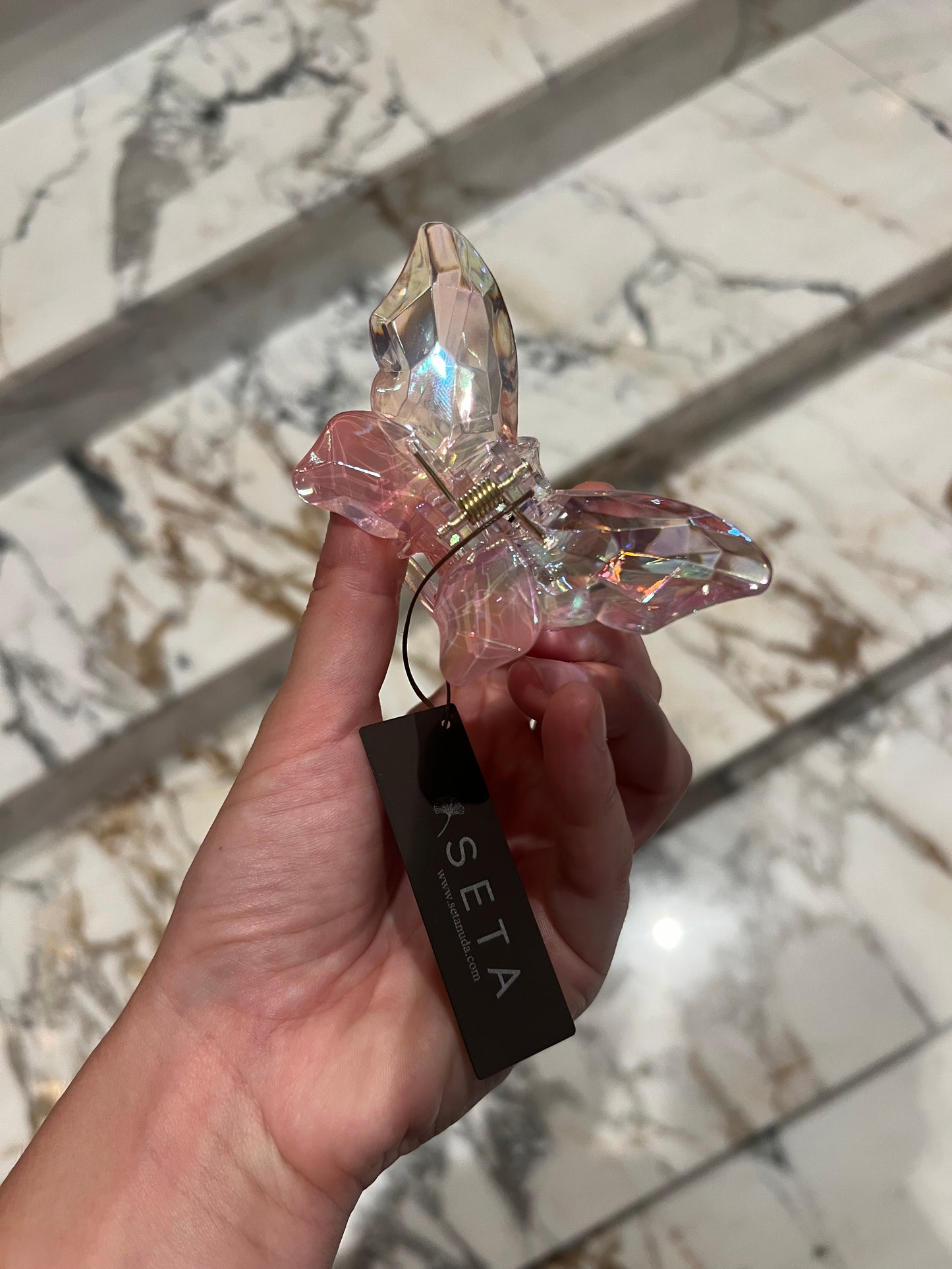 Butterfly Glow Hairclip