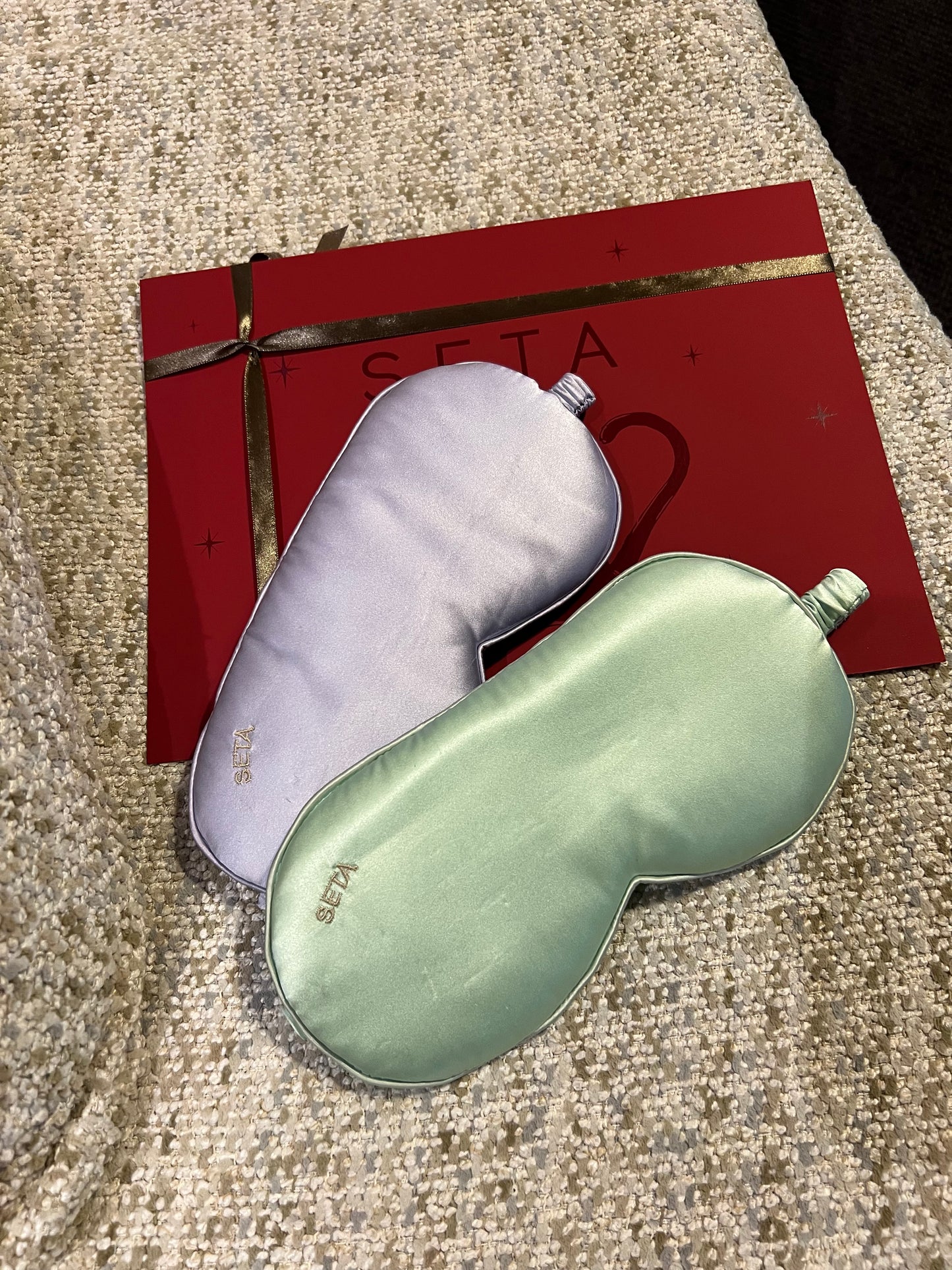 Soft Mint Silk Sleeping Mask