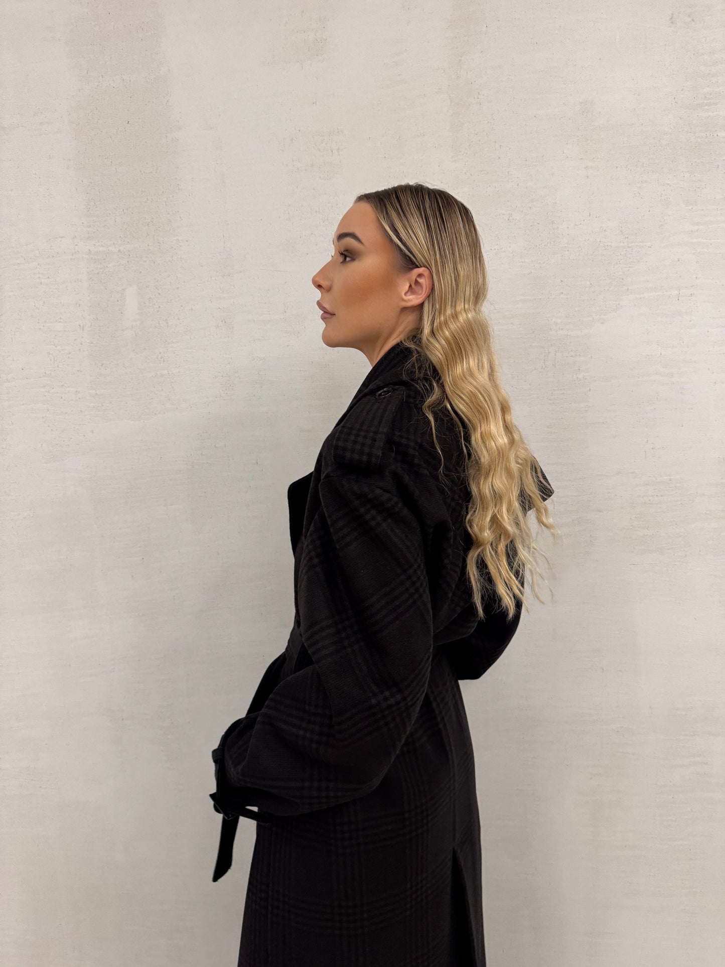 Dark Brown Paris Wool Coat