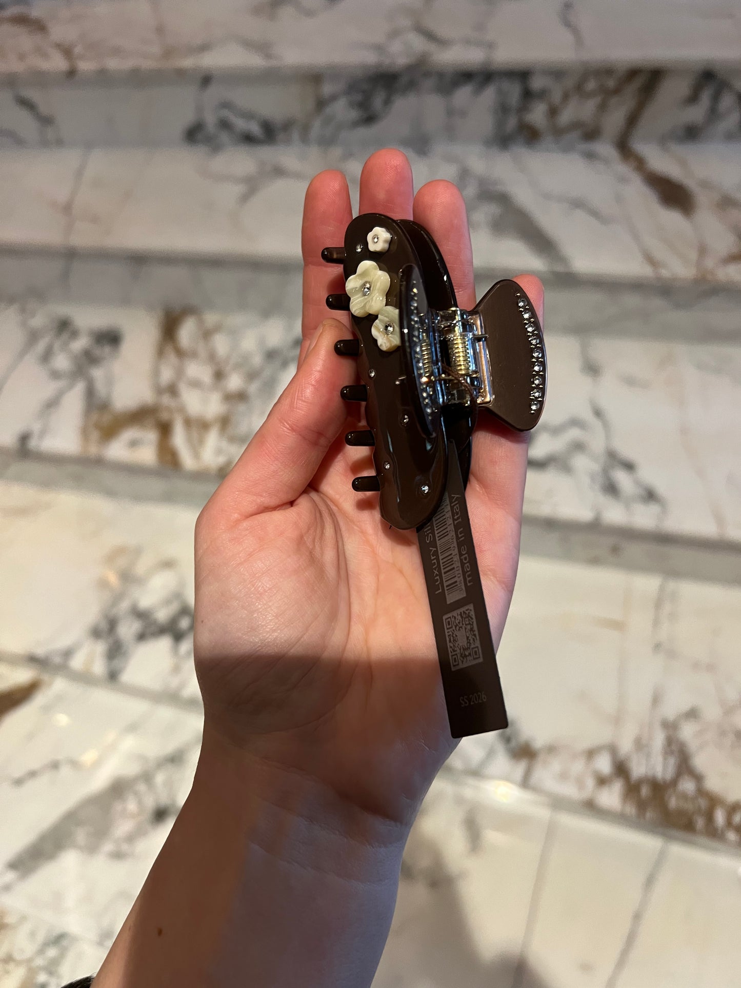 Metallic Bouquet Hairclip