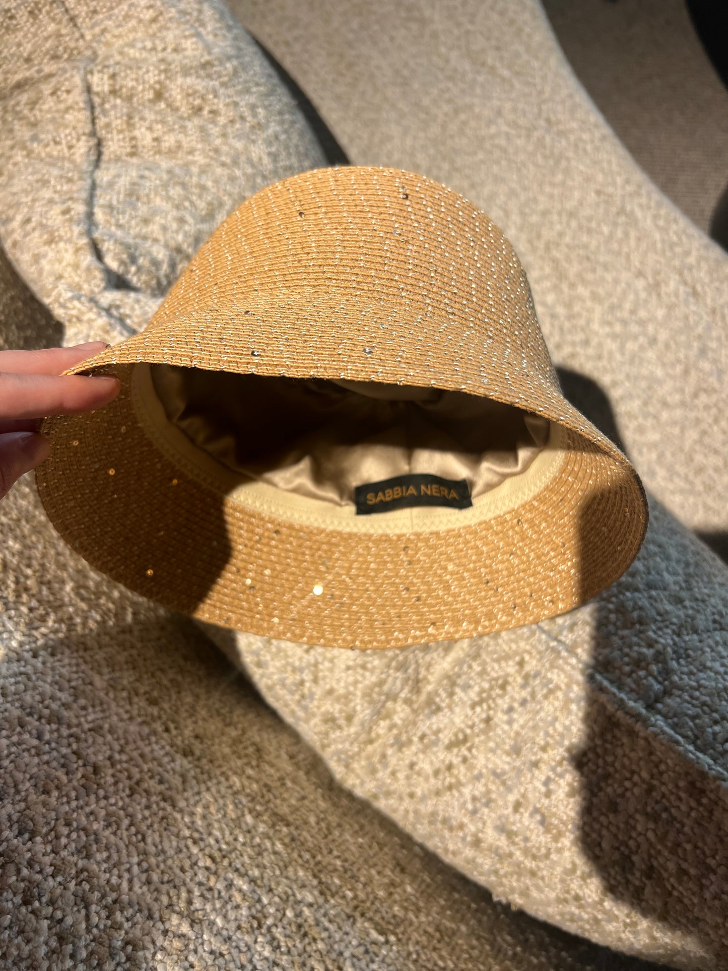 CAPRI Payettes & Silk Bucket Hat