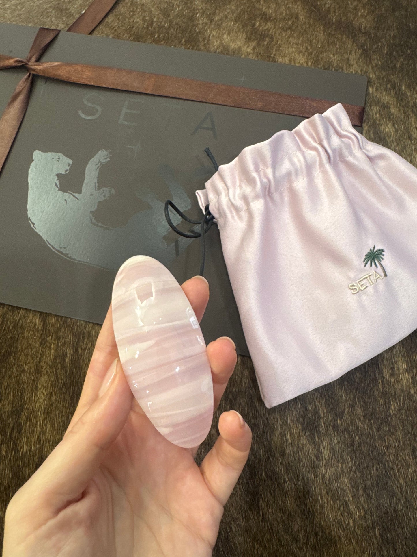 Soft Pink Feather Hairclip