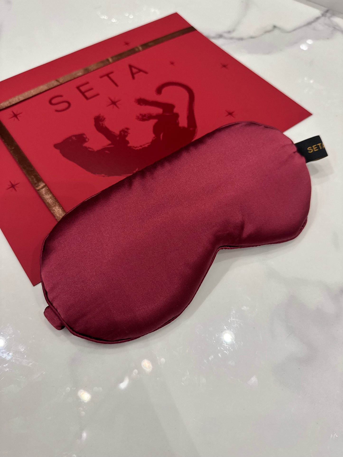 Bordeaux Silk Sleeping Mask