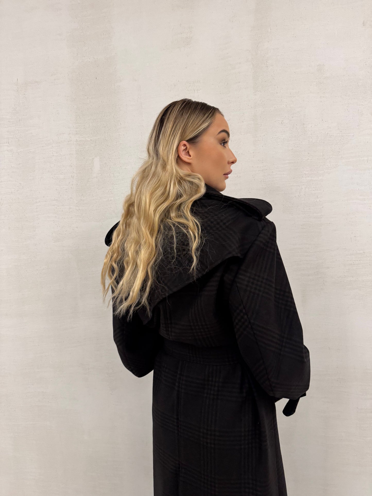 Dark Brown Paris Wool Coat