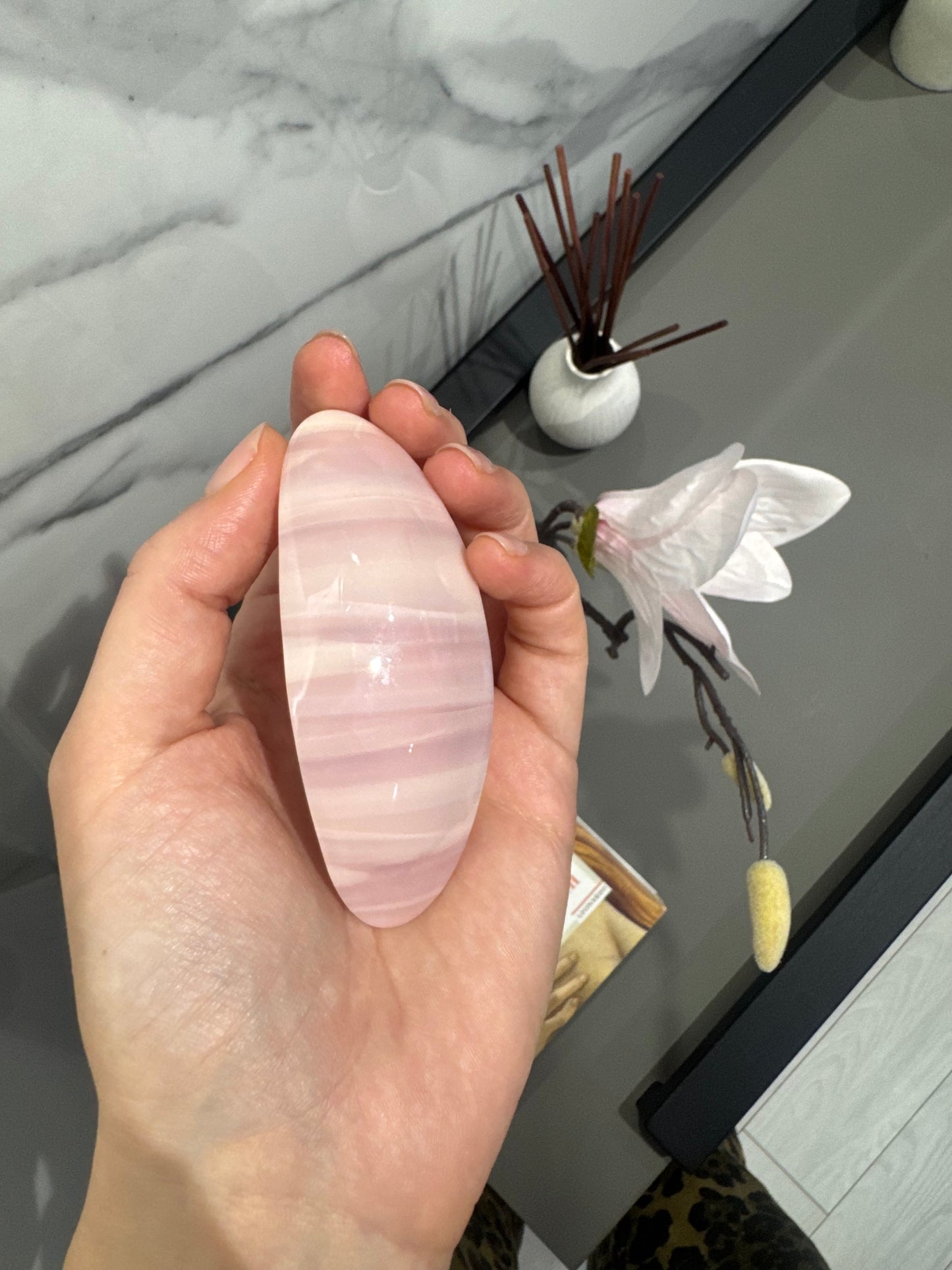 Soft Pink Feather Hairclip