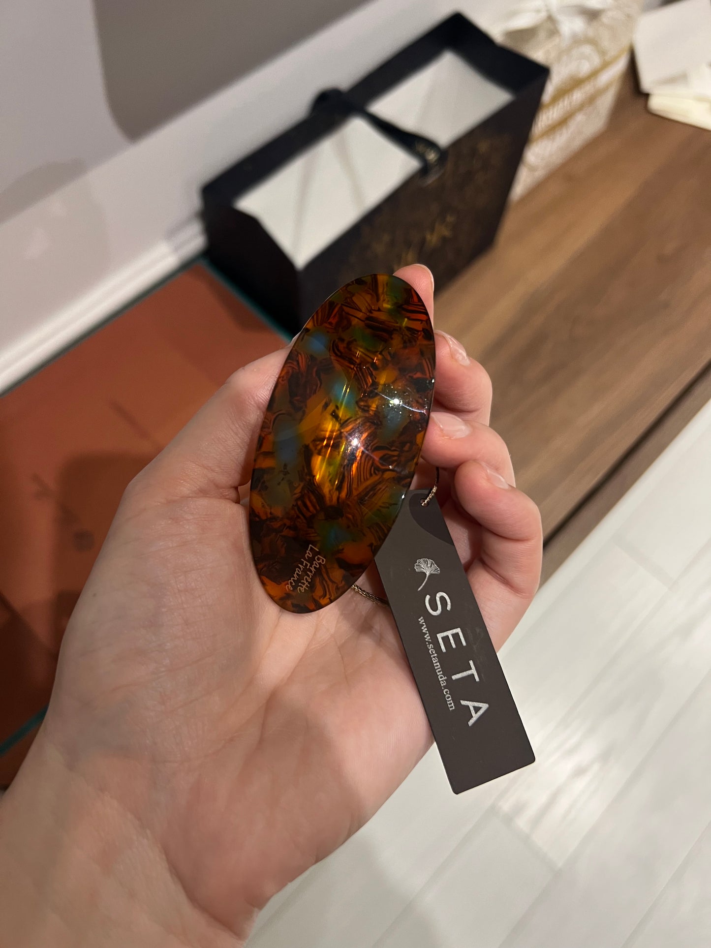 Vivid Feather Hairclip