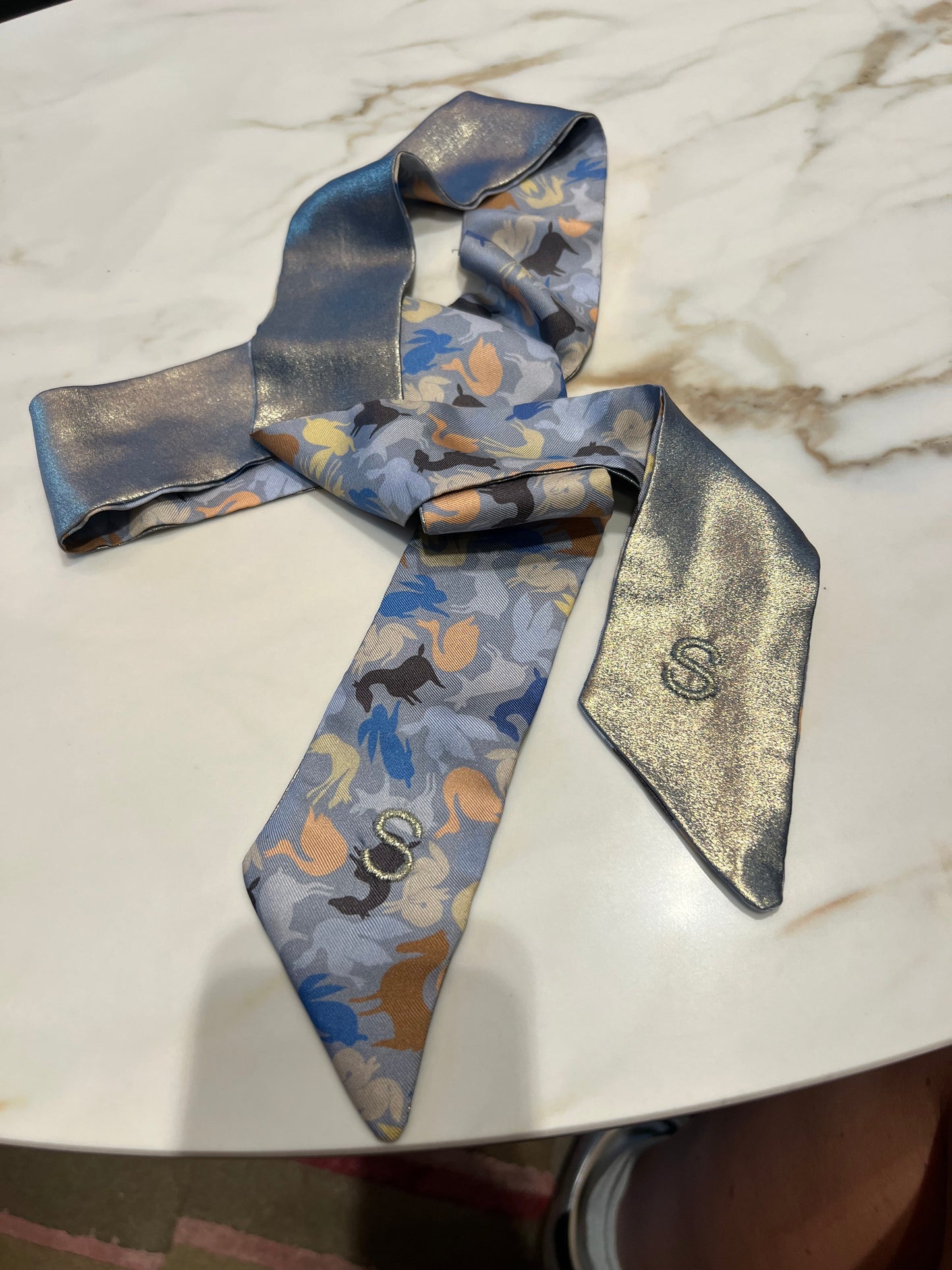 Eclipse Silk Twilly