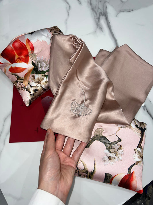 Калъфка за възглавница в цвят ‘Rose Gold’ пепел от рози