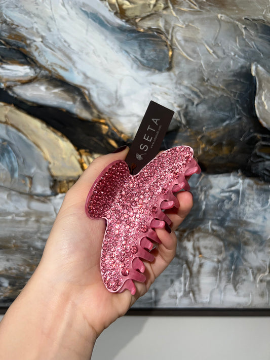Fermaglio per capelli Pink Diamond Obsession